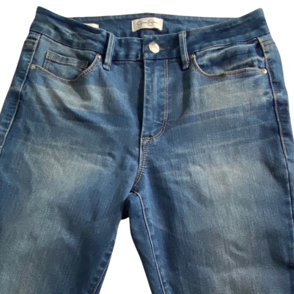 JESSICA SIMPSON | Women’s Jeans, wide leg, blue, size 6, long, comfortable jeans